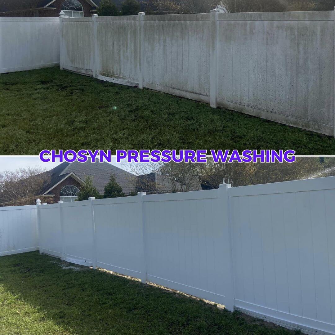 Fence Cleaning in Sumter SC