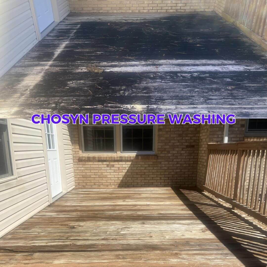 Deck Cleaning In Sumter SC