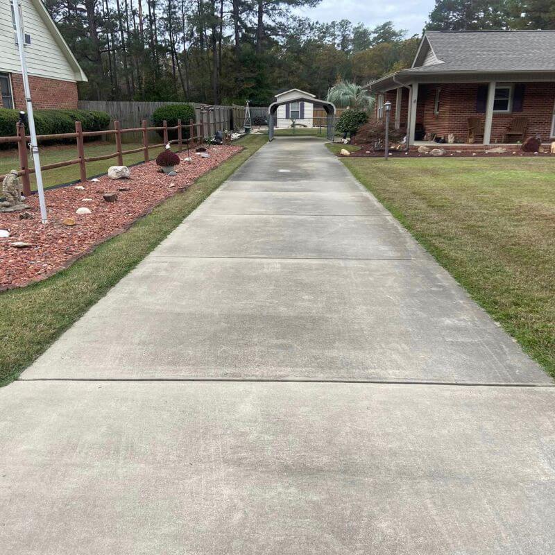 Driveway Before Cleaning In Sumter, SC